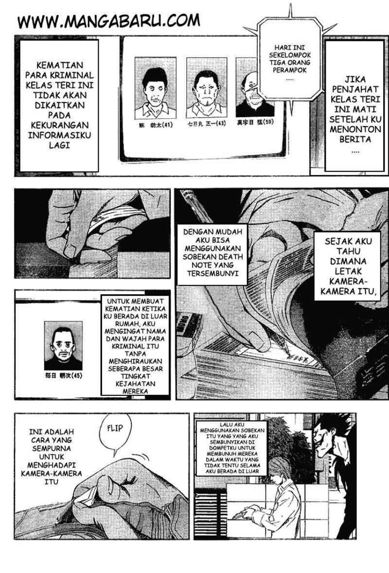 Death note Chapter 18 - halaman 7