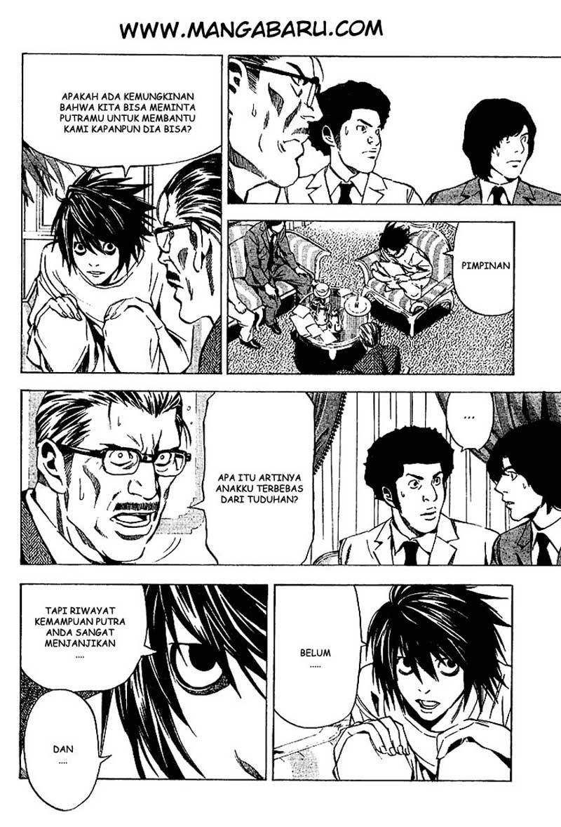 Death note Chapter 25 - halaman 17