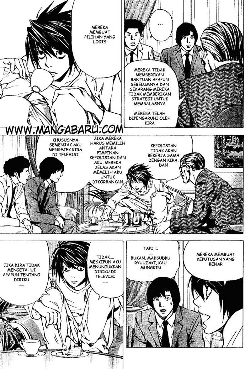 Death note Chapter 25 - halaman 8