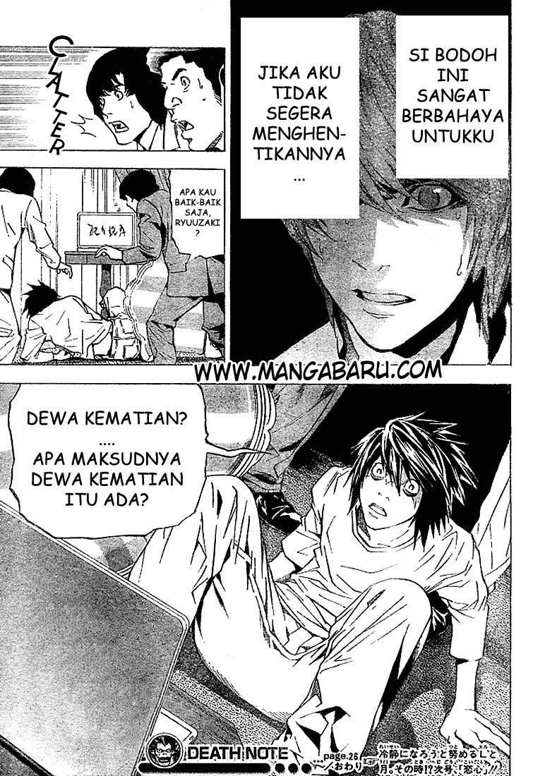 Death note Chapter 26 - halaman 24