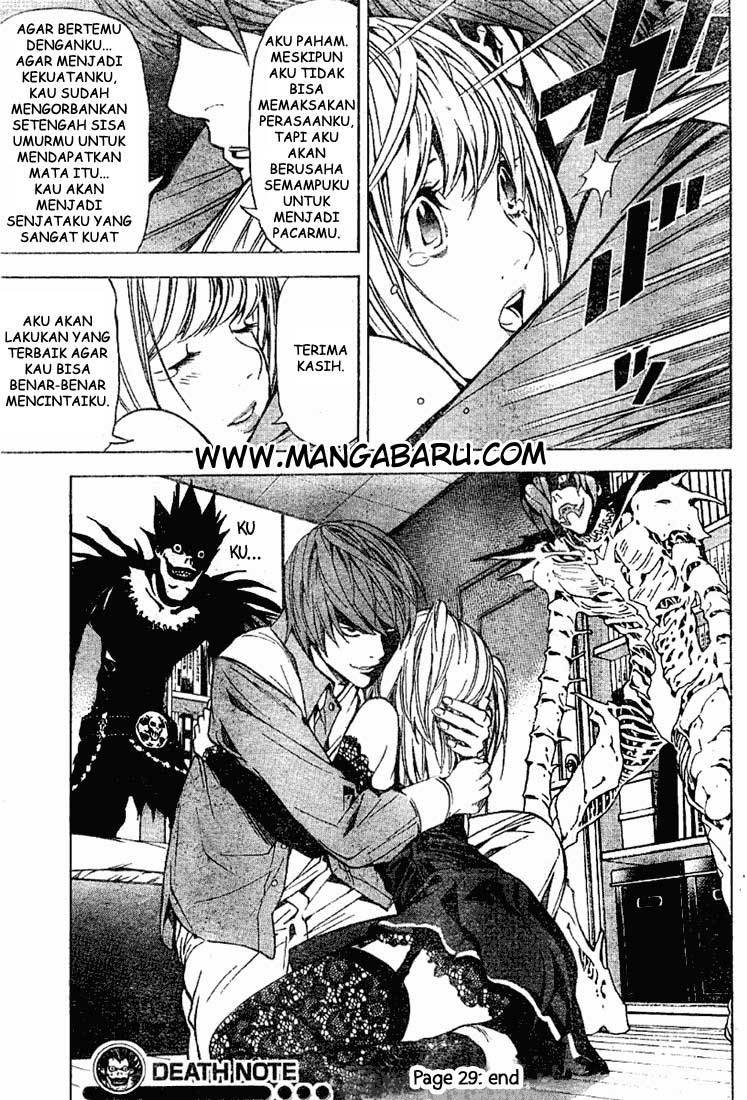 Death note Chapter 28 - halaman 21