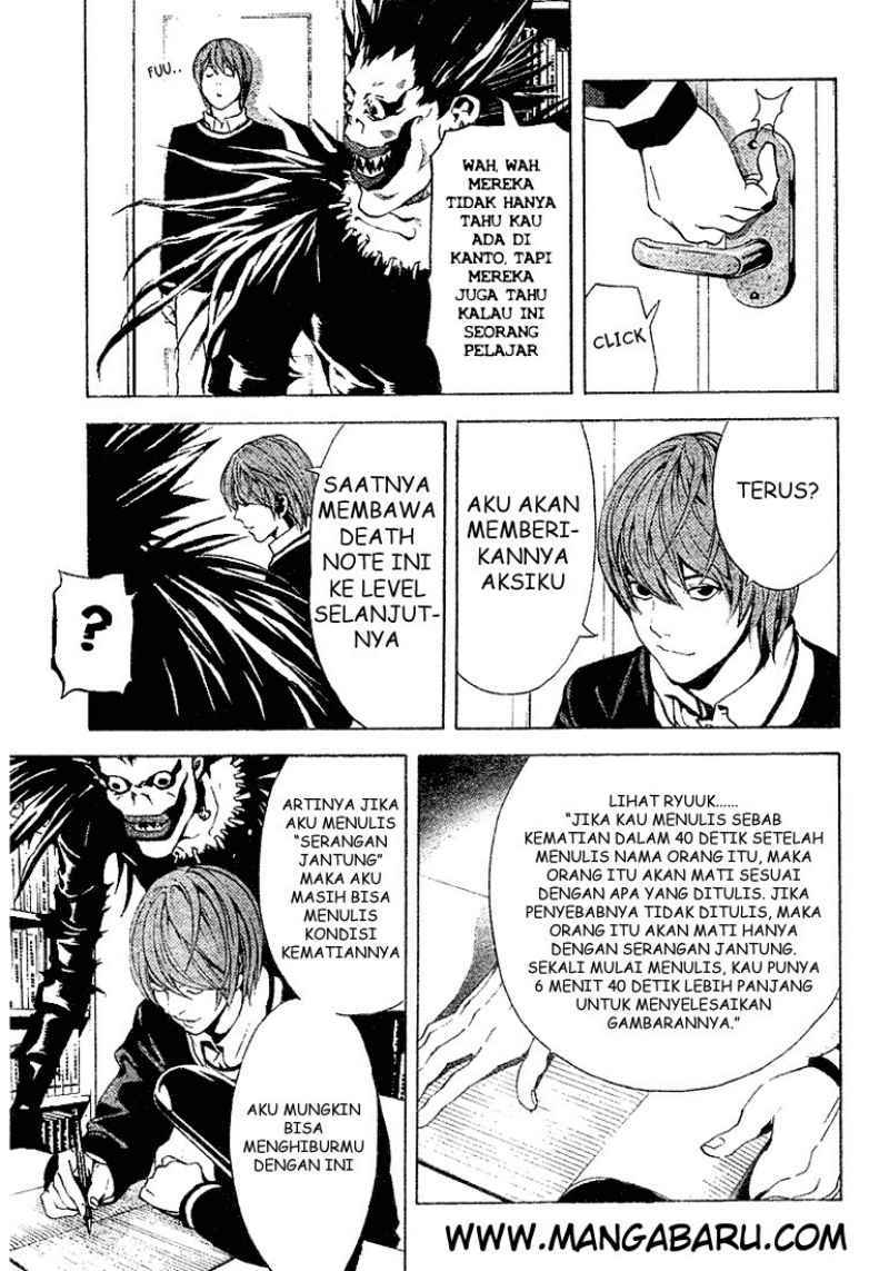 Death note Chapter 3 - halaman 22