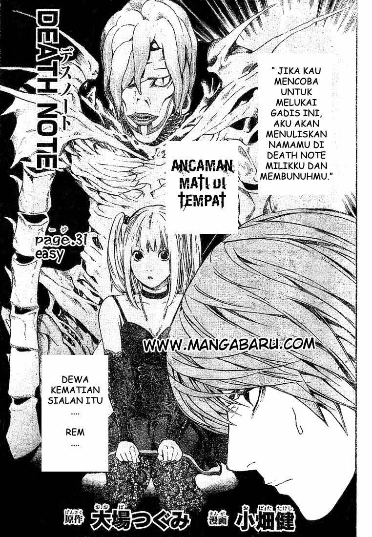 Death note Chapter 31 - halaman 1