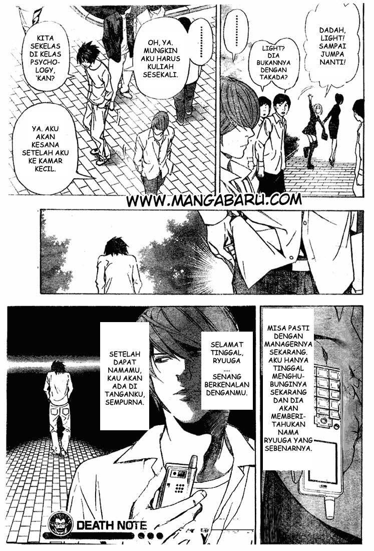 Death note Chapter 32 - halaman 20