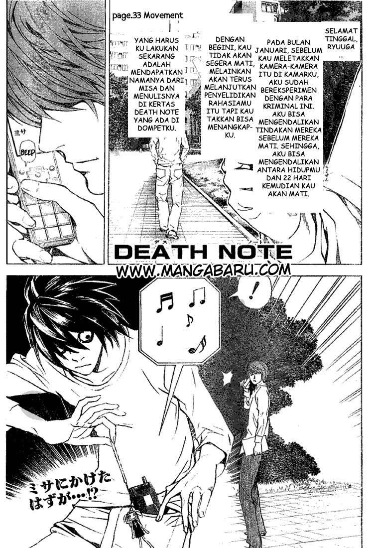 Death note Chapter 33 - halaman 2