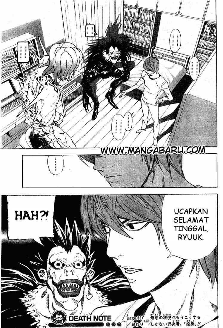 Death note Chapter 33 - halaman 22