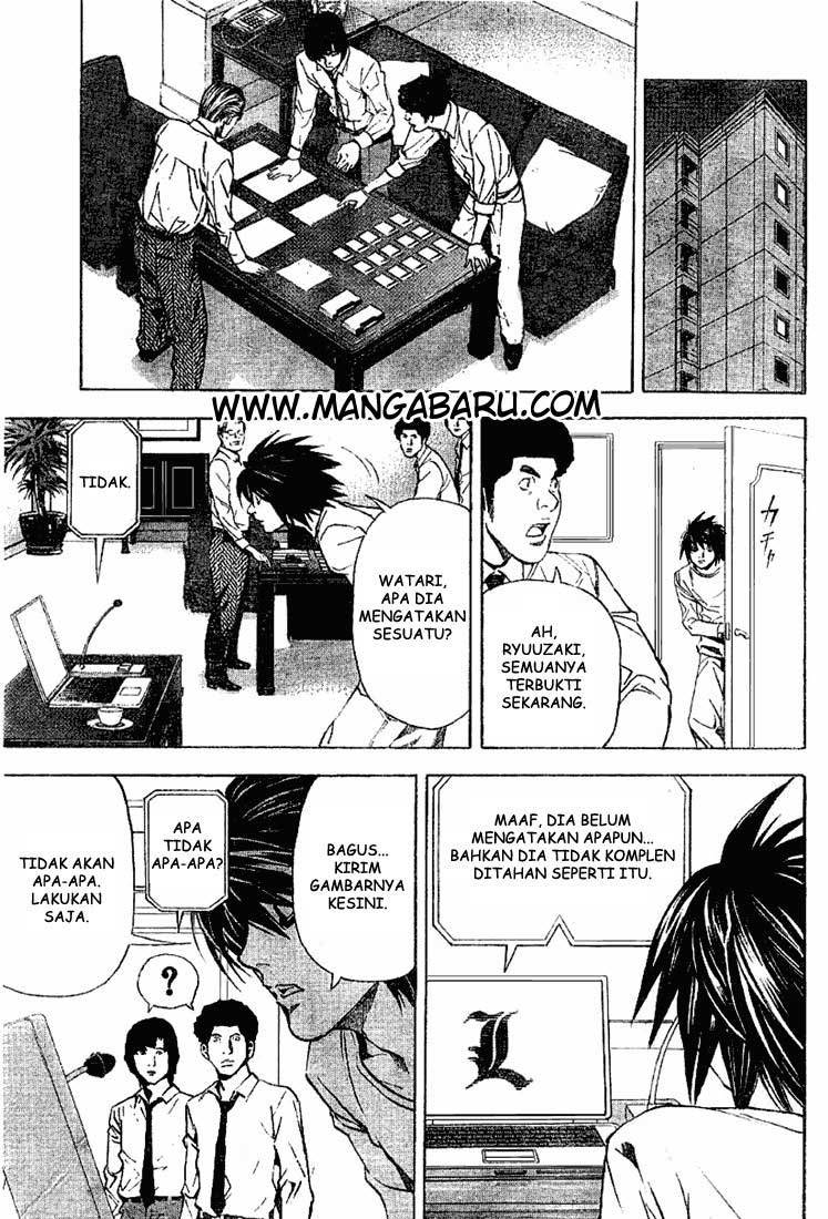Death note Chapter 33 - halaman 8