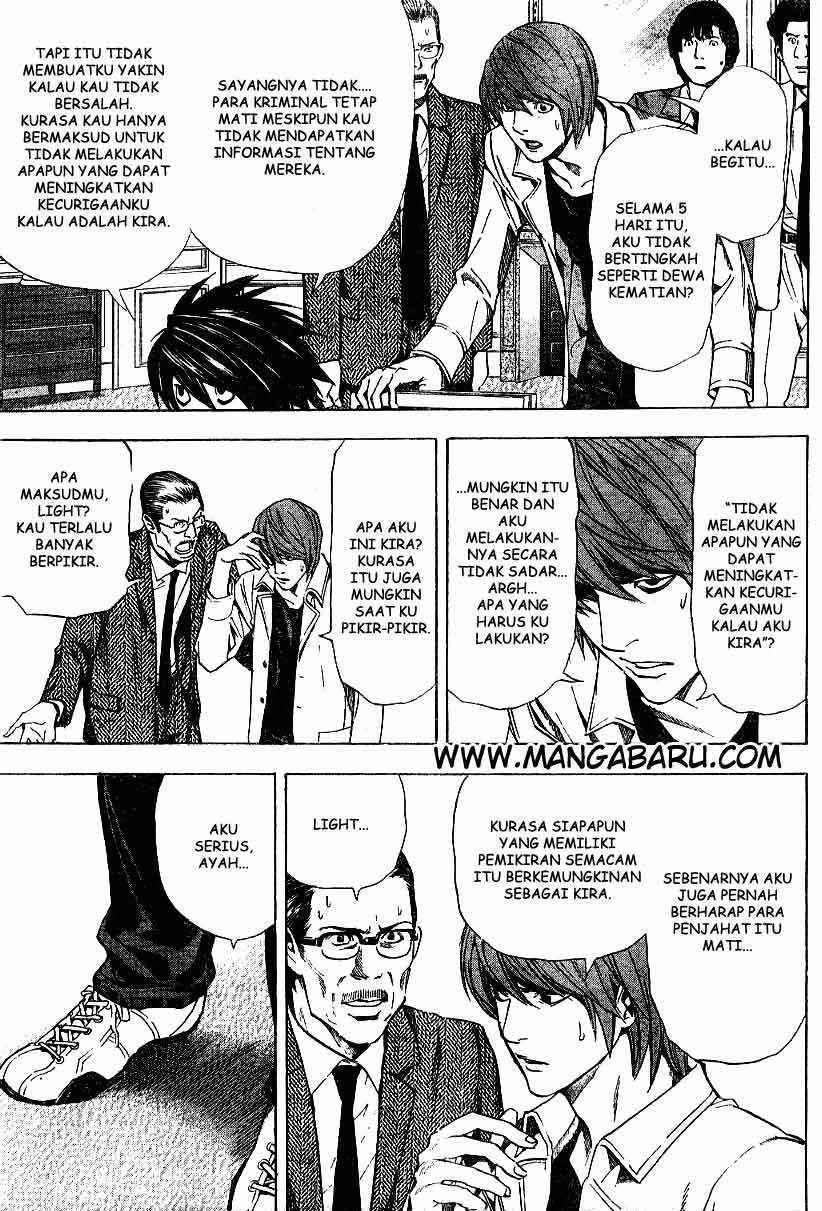 Death note Chapter 34 - halaman 16