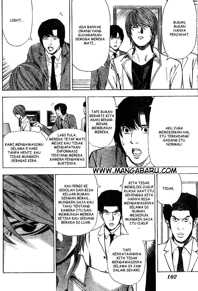 Death note Chapter 34 - halaman 17