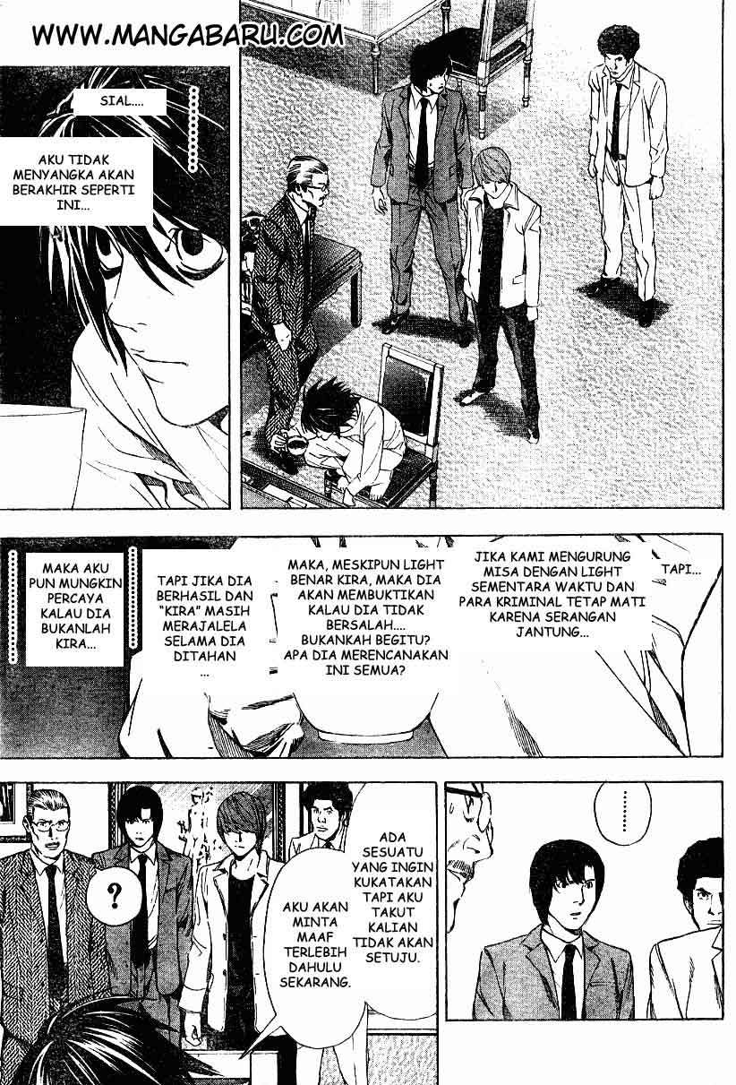 Death note Chapter 34 - halaman 18