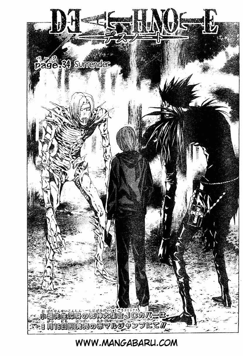 Death note Chapter 34 - halaman 2