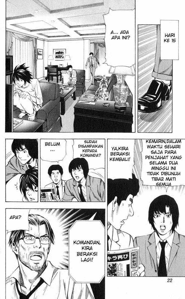Death note Chapter 35 - halaman 16