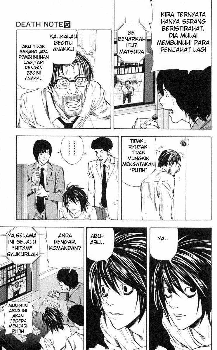 Death note Chapter 35 - halaman 17