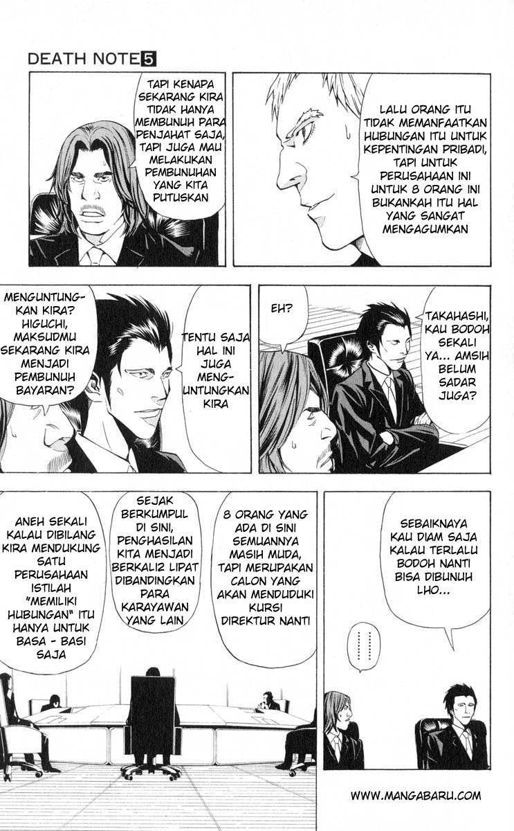 Death note Chapter 37 - halaman 18