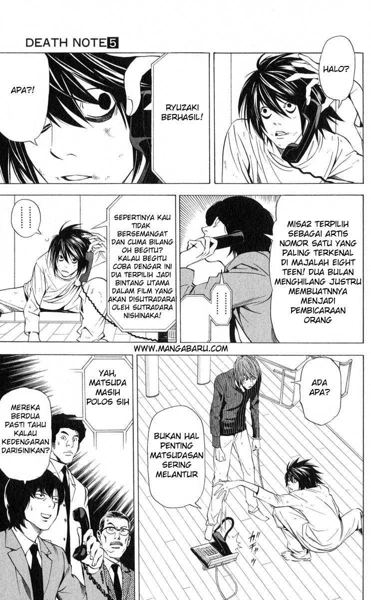Death note Chapter 38 - halaman 17