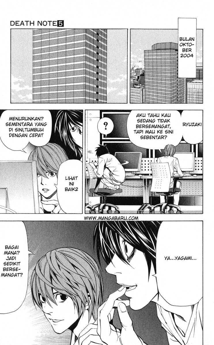 Death note Chapter 38 - halaman 21