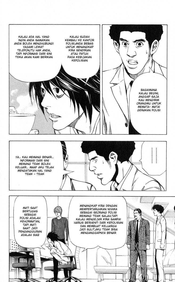Death note Chapter 40 - halaman 6