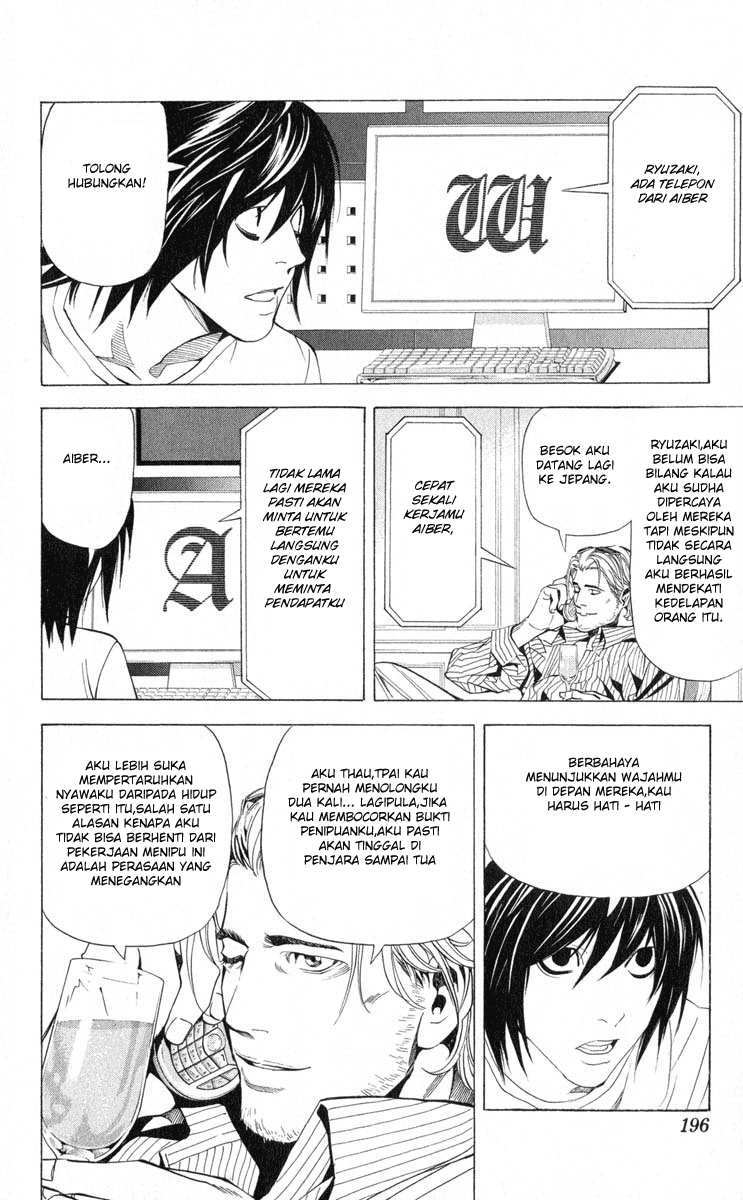 Death note Chapter 43 - halaman 19
