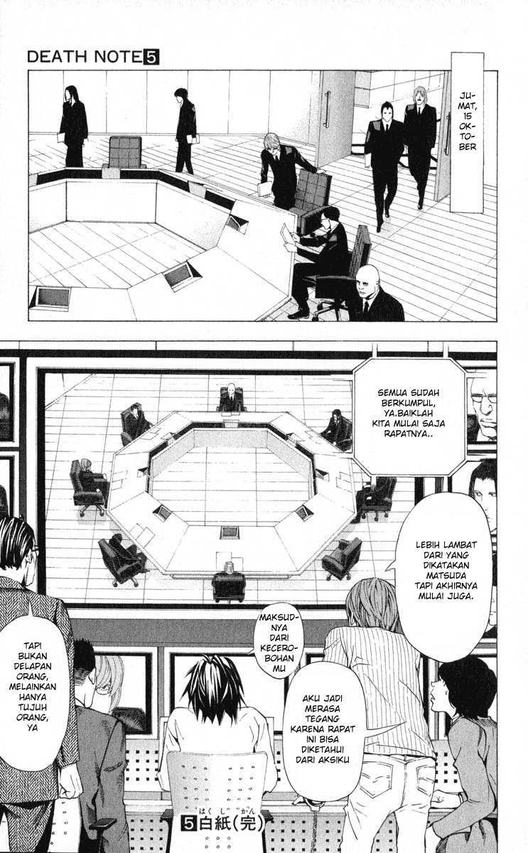 Death note Chapter 43 - halaman 22