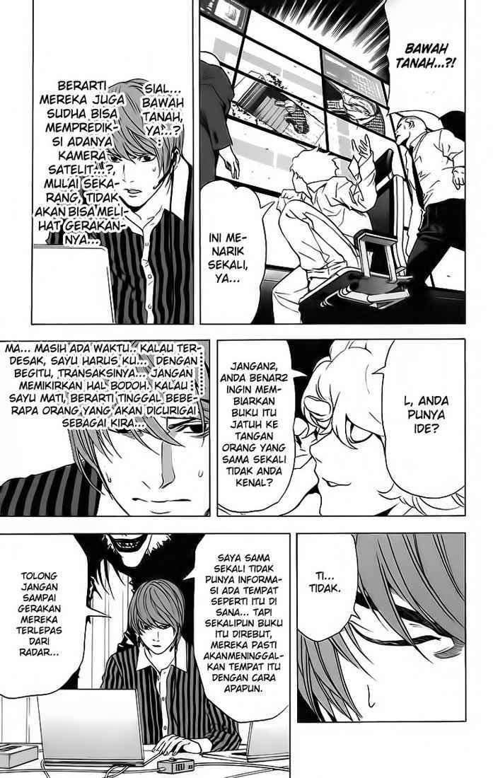Death note Chapter 64 - halaman 19