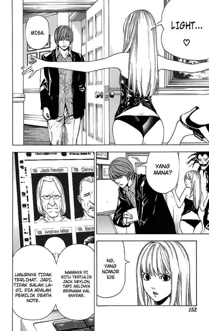 Death note Chapter 68 - halaman 17