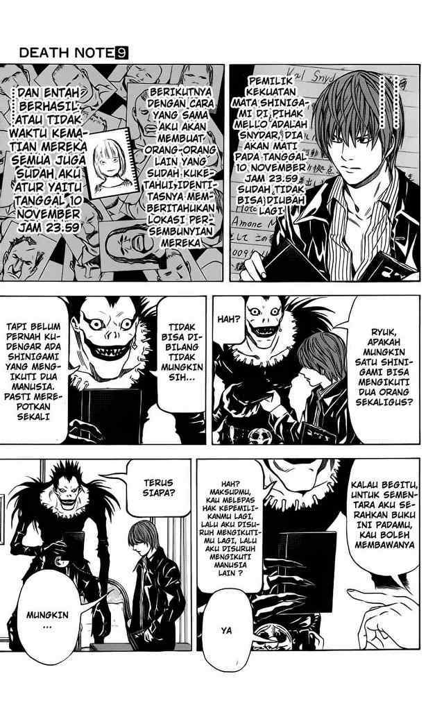 Death note Chapter 71 - halaman 10