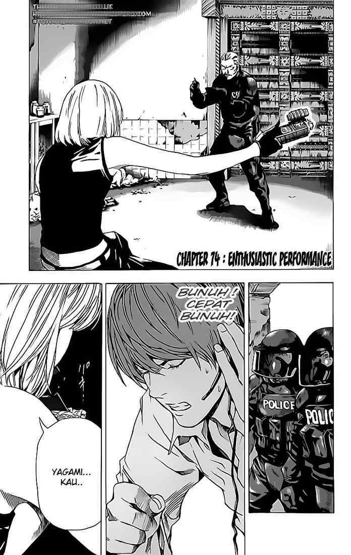 Death note Chapter 74 - halaman 1