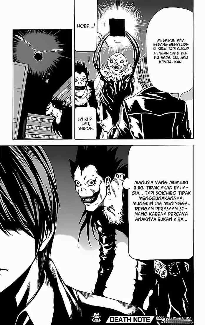 Death note Chapter 74 - halaman 21