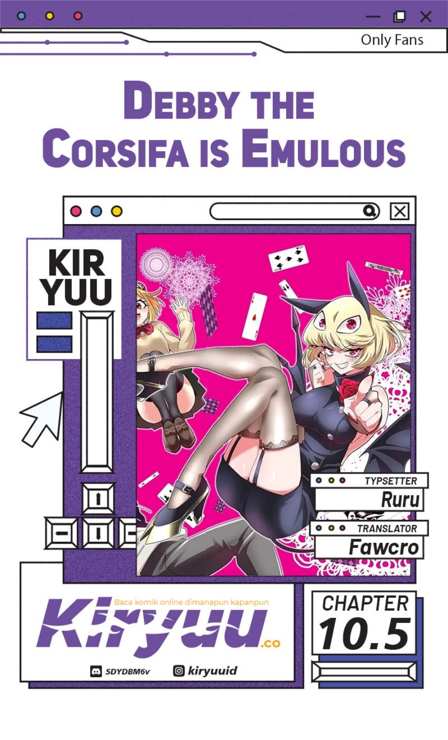 Debby the Corsifa wa Makezugirai Chapter 10.5 - halaman 1