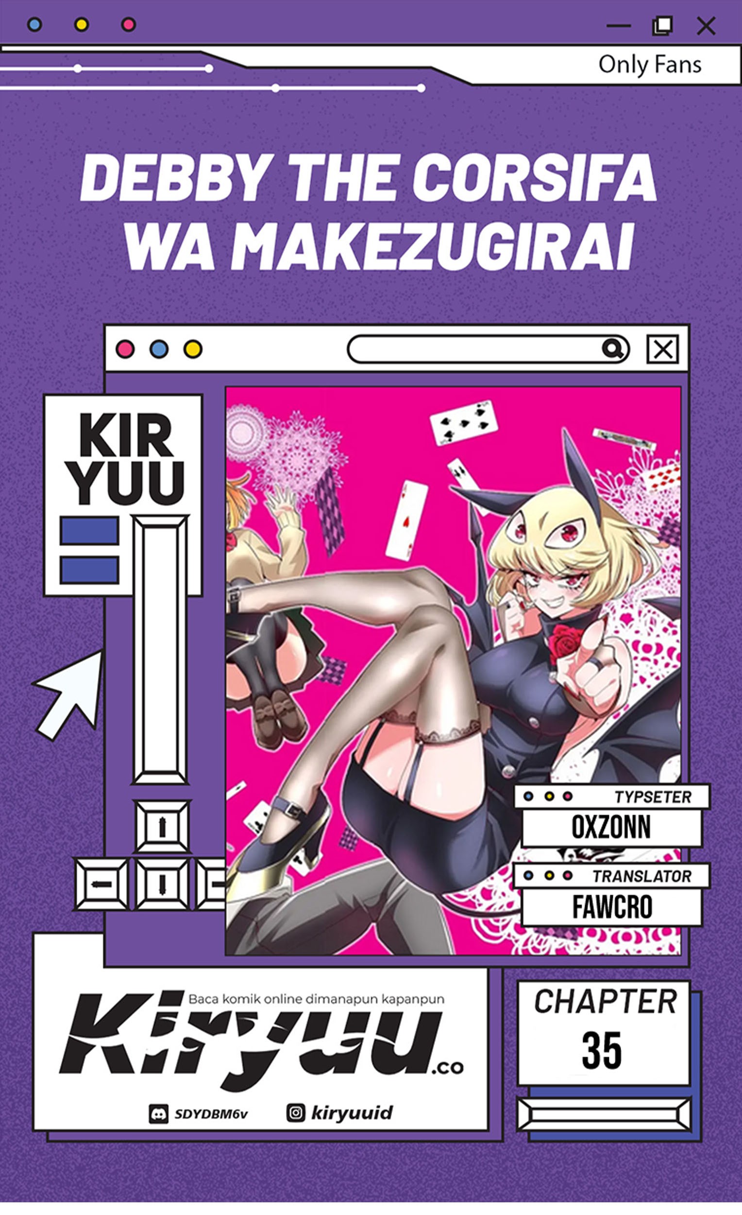 Debby the Corsifa wa Makezugirai Chapter 35 - halaman 1
