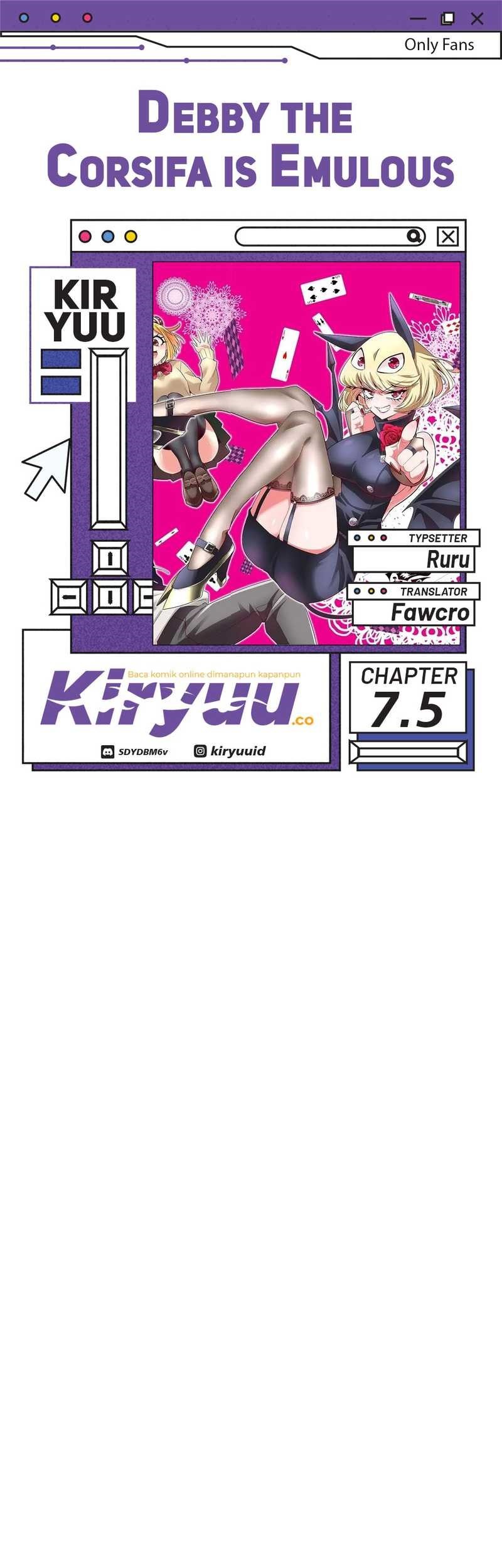 Debby the Corsifa wa Makezugirai Chapter 7.5 - halaman 1
