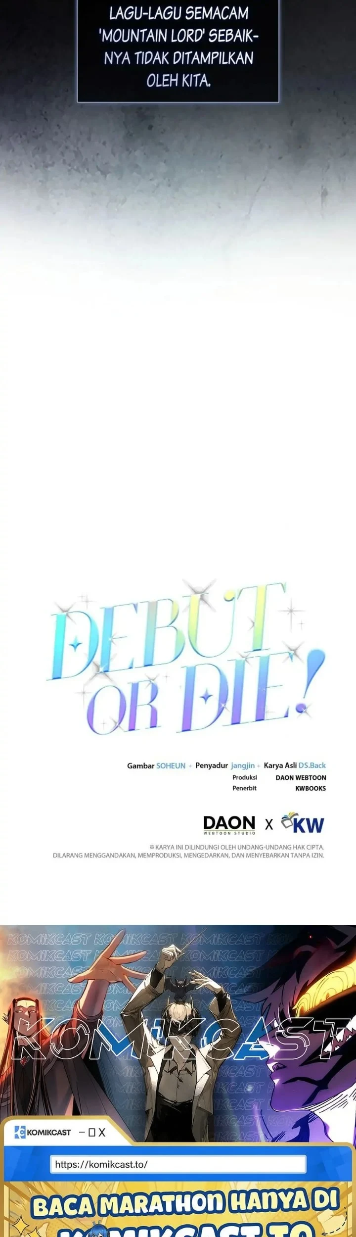 Debut or Die Chapter 11 - halaman 50