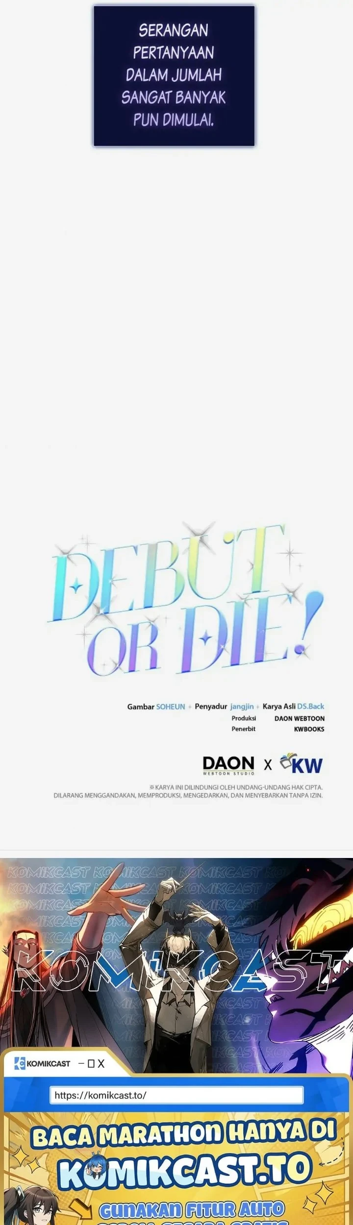 Debut or Die Chapter 19 - halaman 68