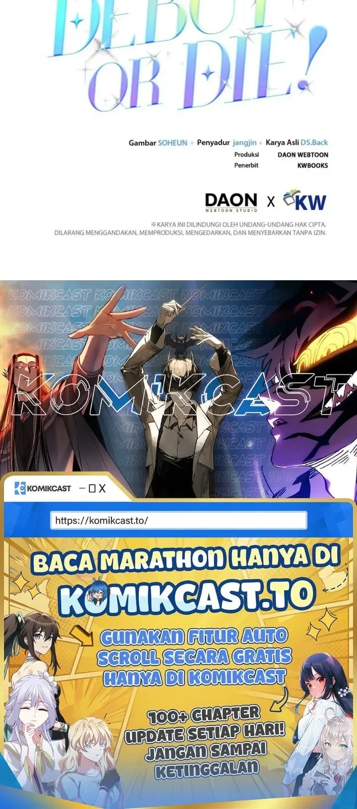 Debut or Die Chapter 2 - halaman 58