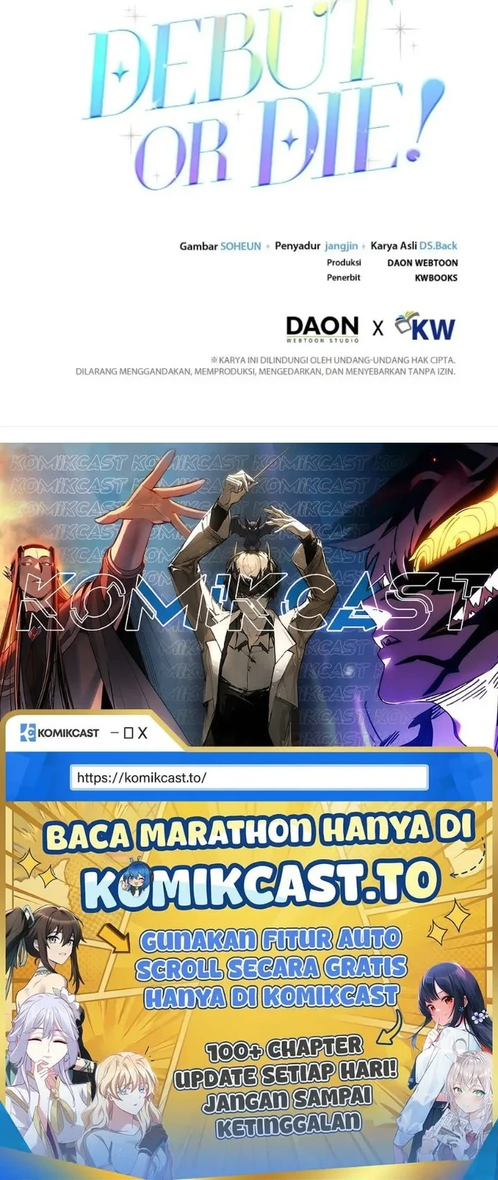 Debut or Die Chapter 28 - halaman 62