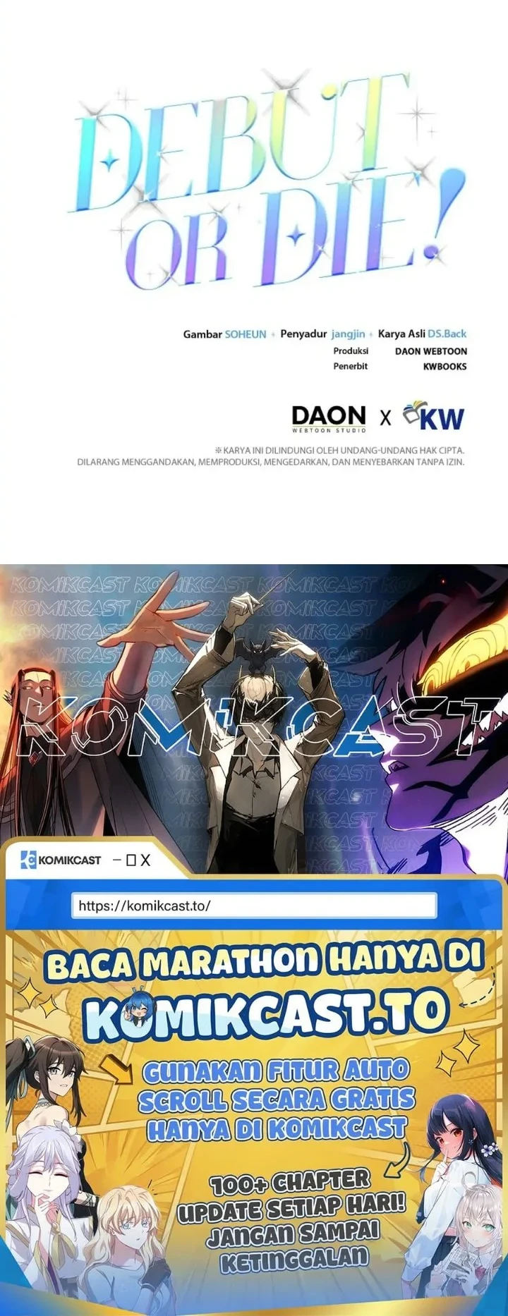 Debut or Die Chapter 8 - halaman 58
