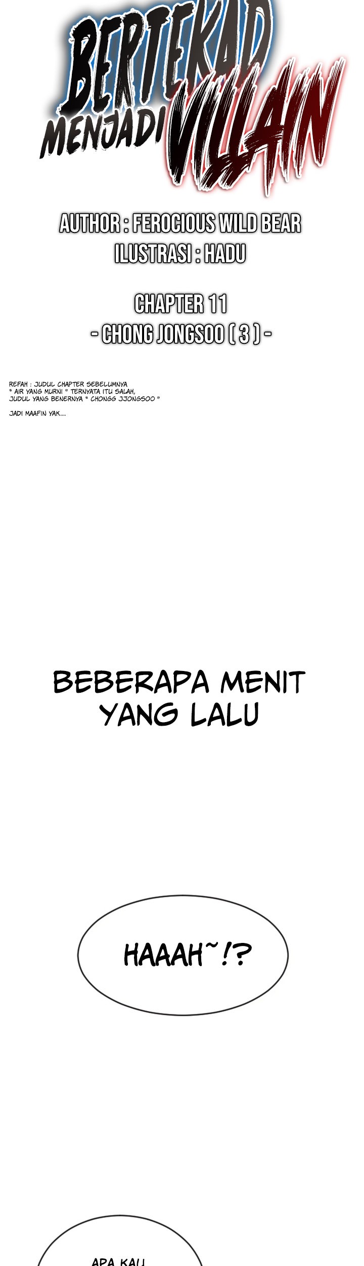 Decide to Be a Villain Chapter 11 - halaman 4