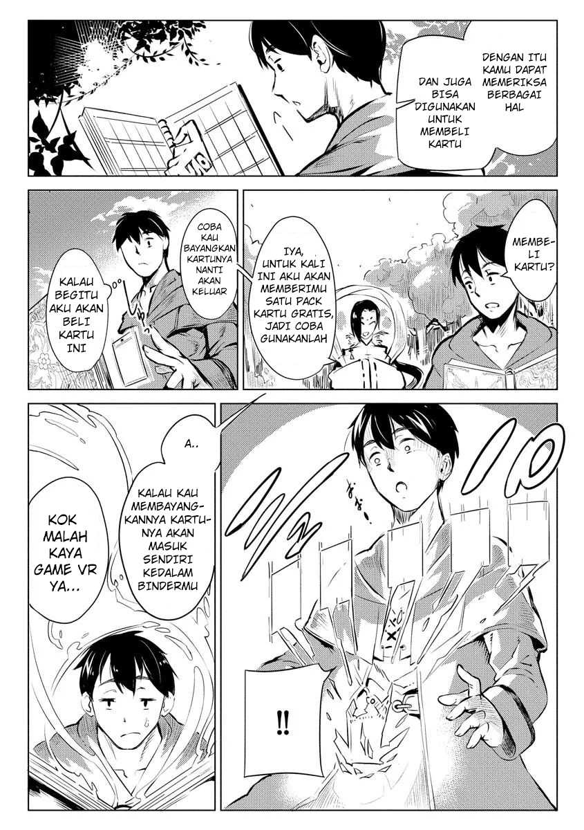 Deck Hitotsu de Isekai Tanbou Chapter 1 - halaman 15