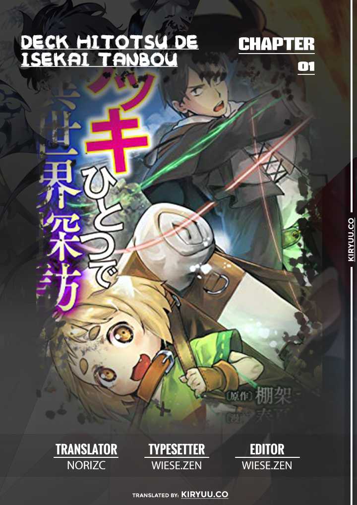 Deck Hitotsu de Isekai Tanbou Chapter 1 - halaman 2