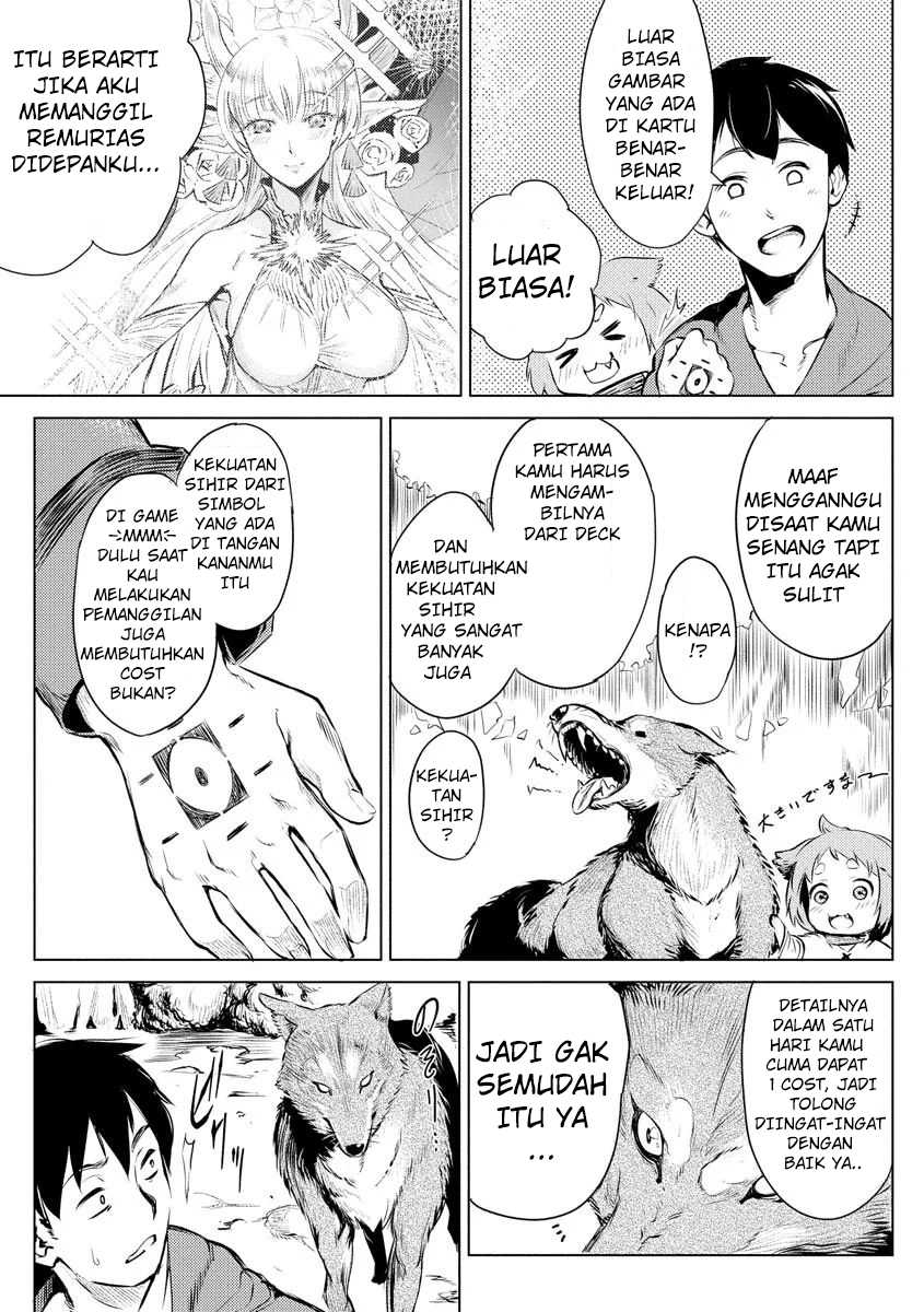Deck Hitotsu de Isekai Tanbou Chapter 1 - halaman 20