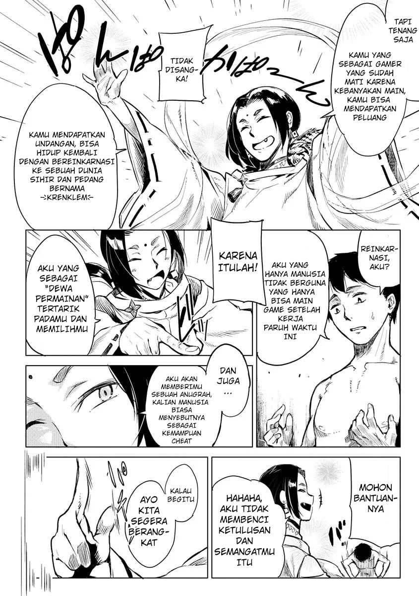 Deck Hitotsu de Isekai Tanbou Chapter 1 - halaman 9
