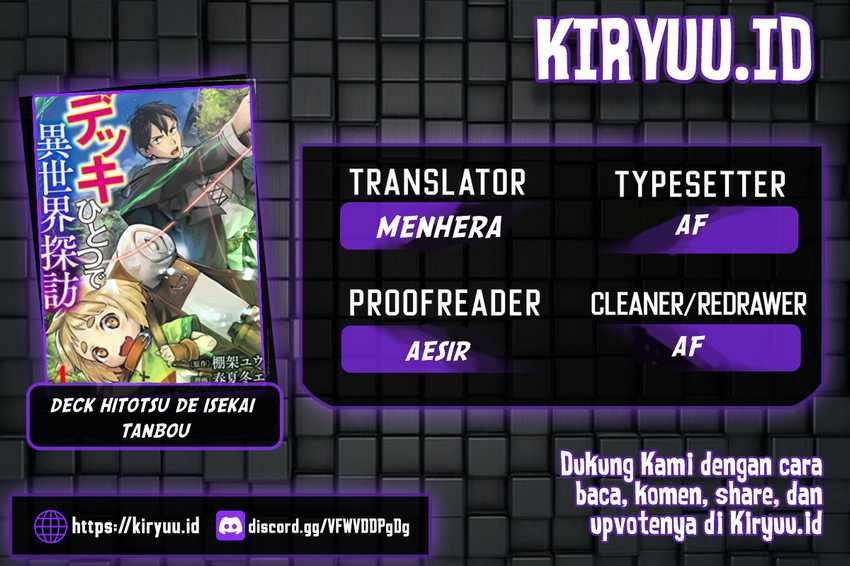 Deck Hitotsu de Isekai Tanbou Chapter 13 - halaman 1
