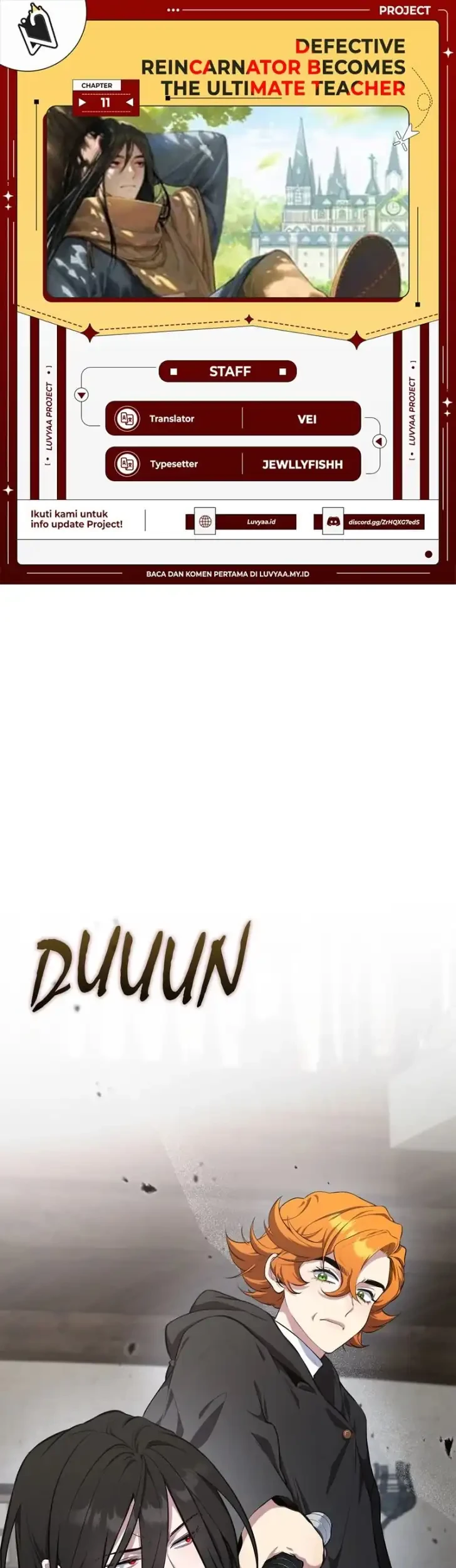 Defective Reincarnator Becomes The Ultimate Teacher Chapter 11 - halaman 1