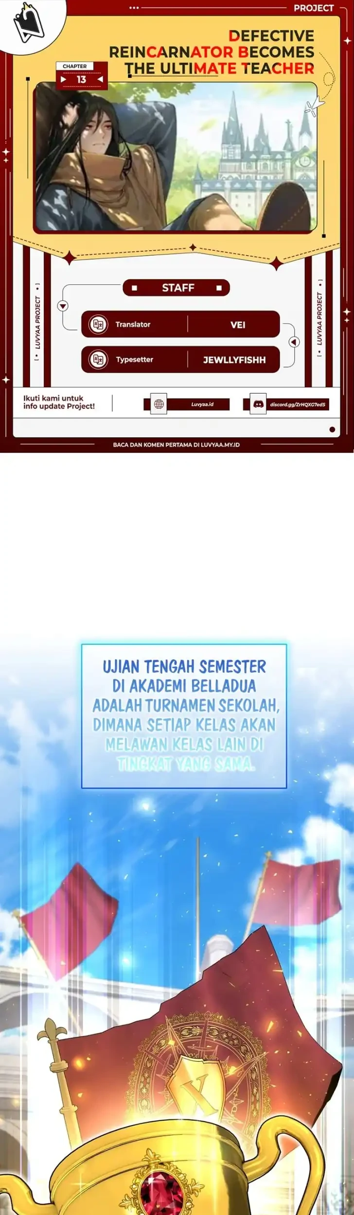 Defective Reincarnator Becomes The Ultimate Teacher Chapter 13 - halaman 1