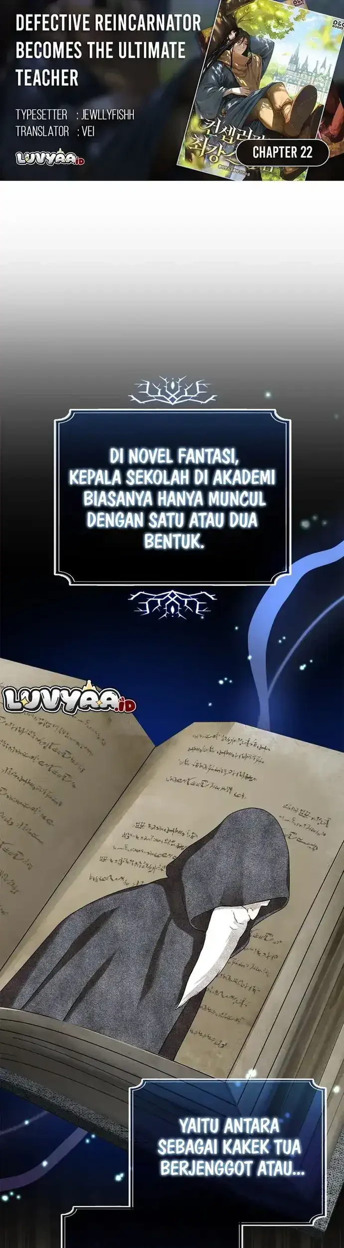 Defective Reincarnator Becomes The Ultimate Teacher Chapter 22 - halaman 1