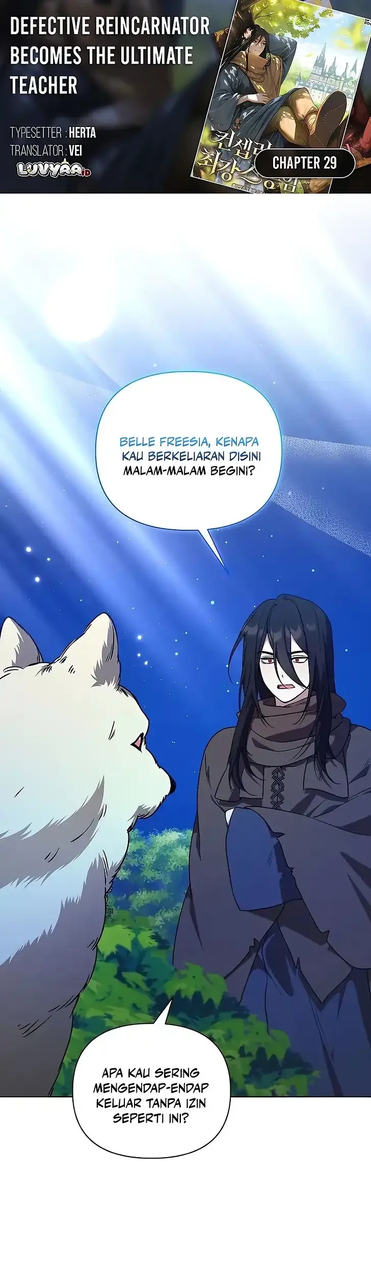 Defective Reincarnator Becomes The Ultimate Teacher Chapter 29 - halaman 1