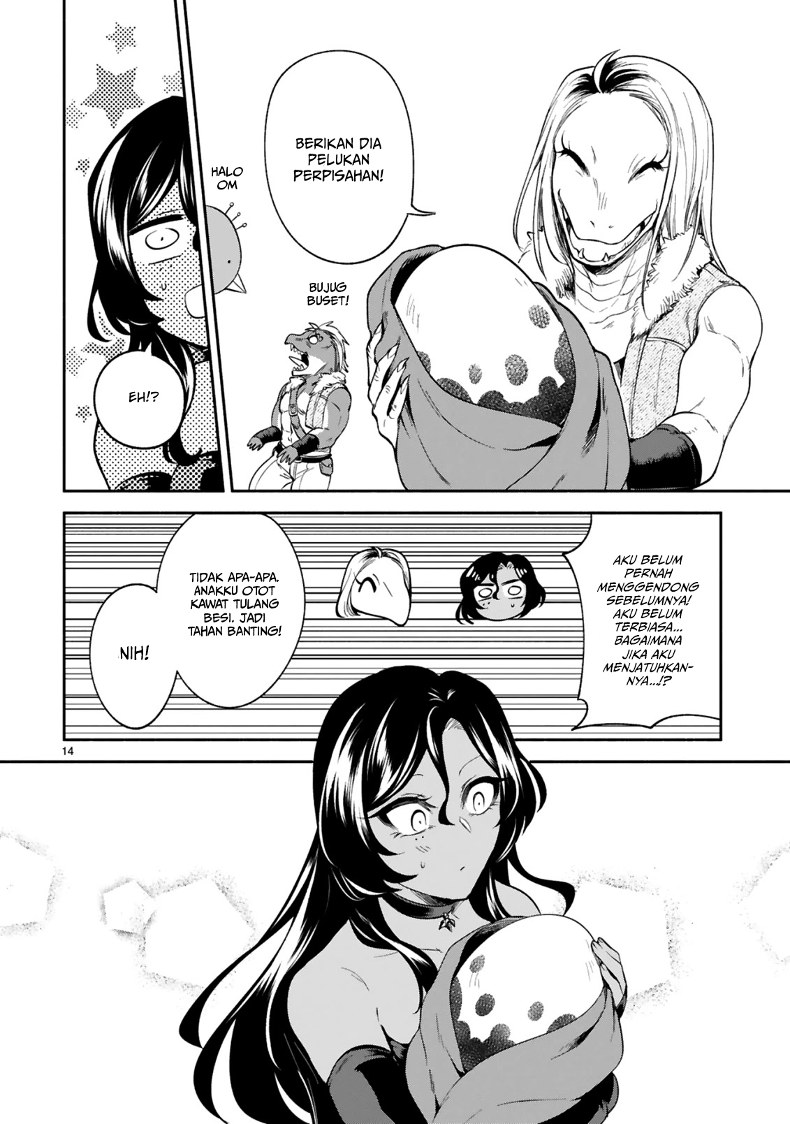 Dekoboko Majo no Oyako Jijou Chapter 10 - halaman 15