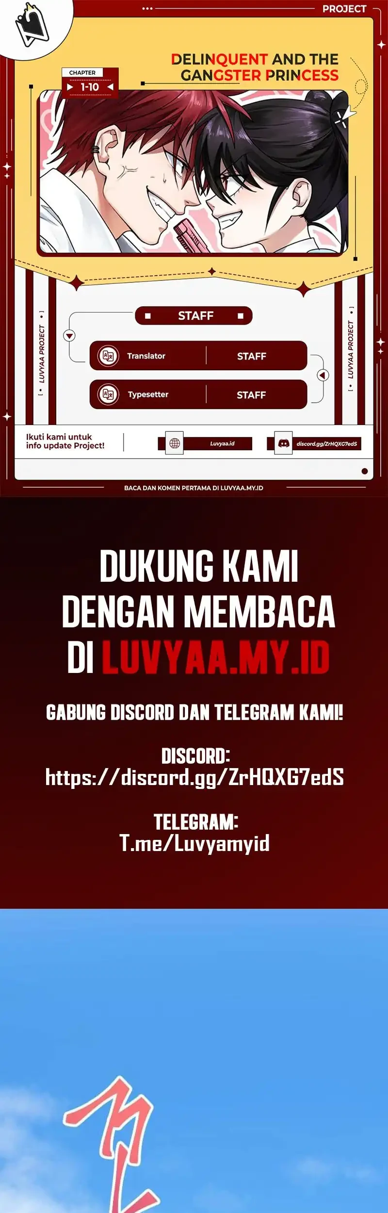 Delinquent and the Gangster Princess Chapter 6 - halaman 1