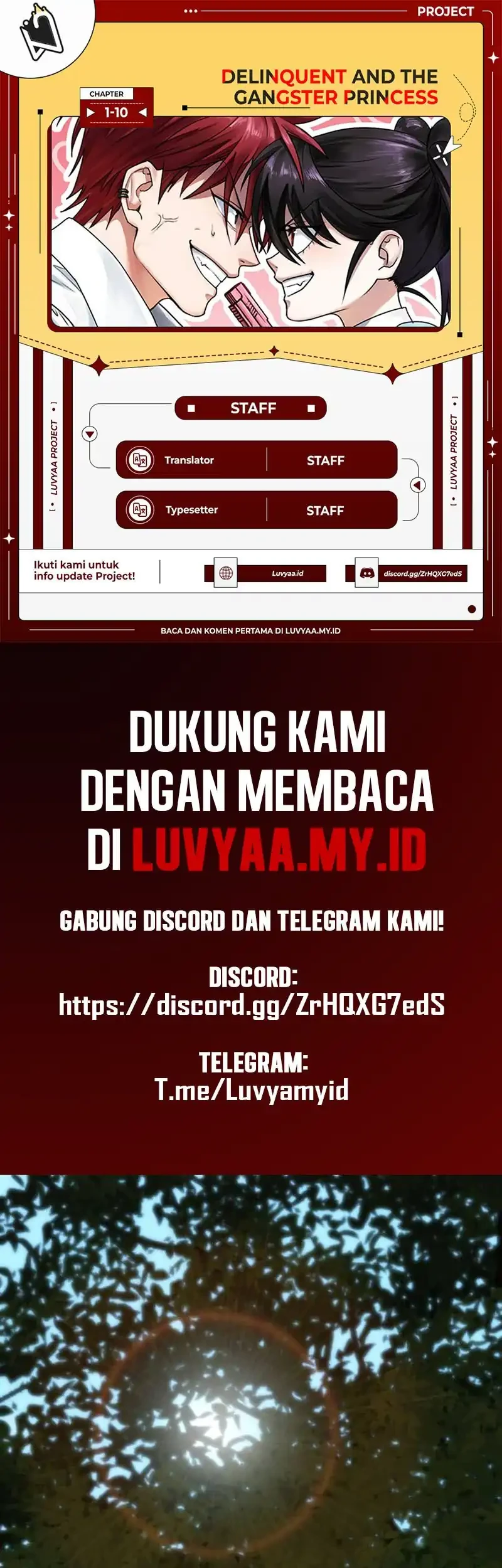 Delinquent and the Gangster Princess Chapter 9 - halaman 1
