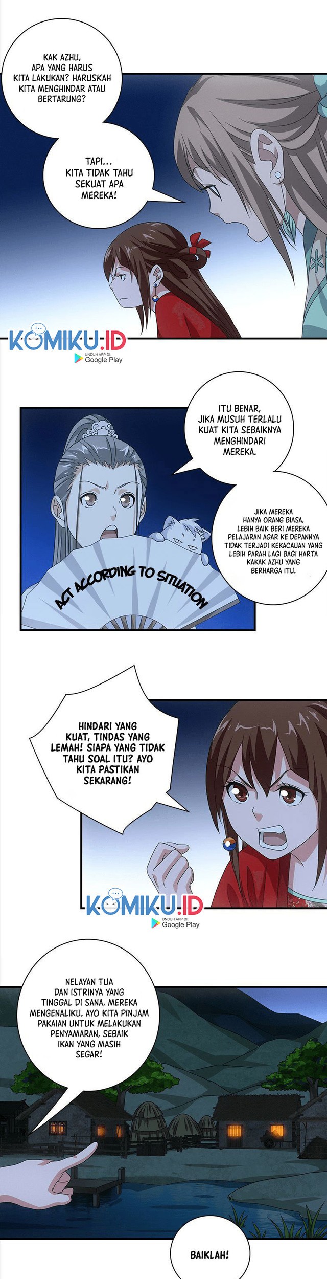 Demi-Gods and Semi-Devils Chapter 74 - halaman 5